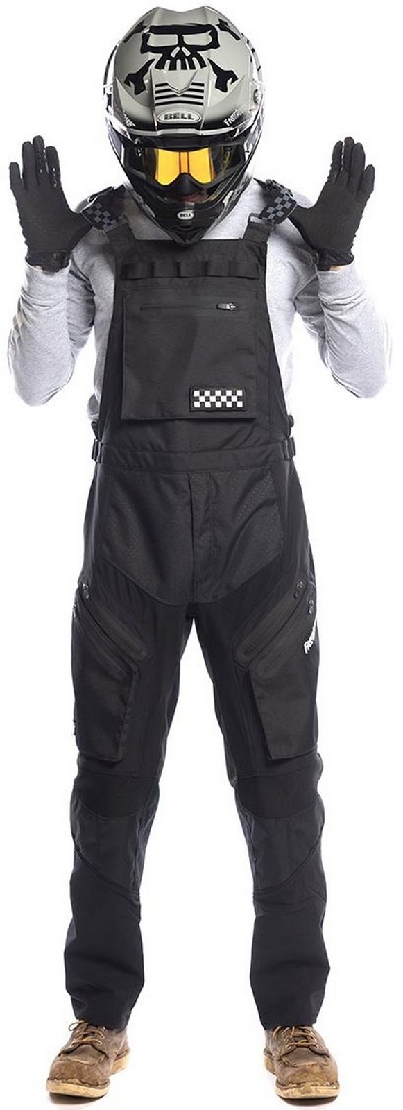 Fasthouse Black MX Motorall Overall