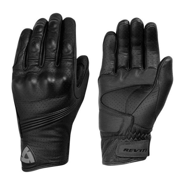 Rev'It Fly Black Leather Gloves
