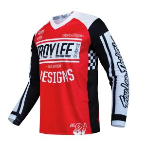 Troy Lee Designs Red MX GP Race Division Jersey