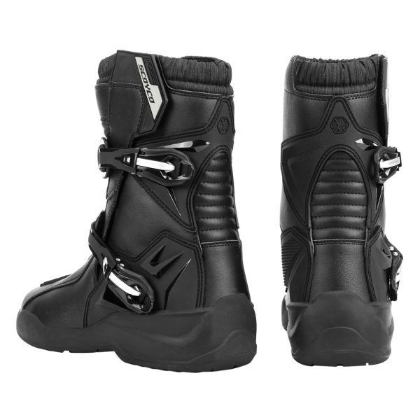 Scoyco Waterproof Motorcycle Touring Boots – Black