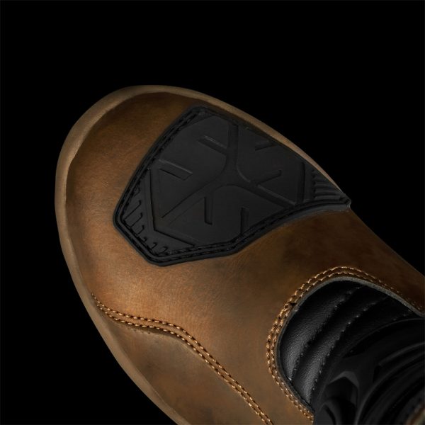 Scoyco Waterproof Motorcycle Touring Boots – Brown / Dark Brown