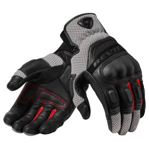 Rev It Dirt 3 Adventure Black red ADV Gloves Men & women