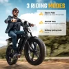 TST R002 1500W Electric Bike for Adults – 20" Fat Tire, Full Suspension electric bike for adults