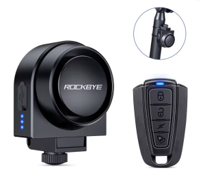 ROCKBYE Wireless Bike Alarm Motion Sensor Waterproof Motorcycle Alarm