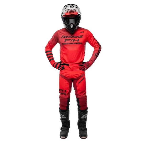 Fasthouse Jester Red Elrod Ether Gearset