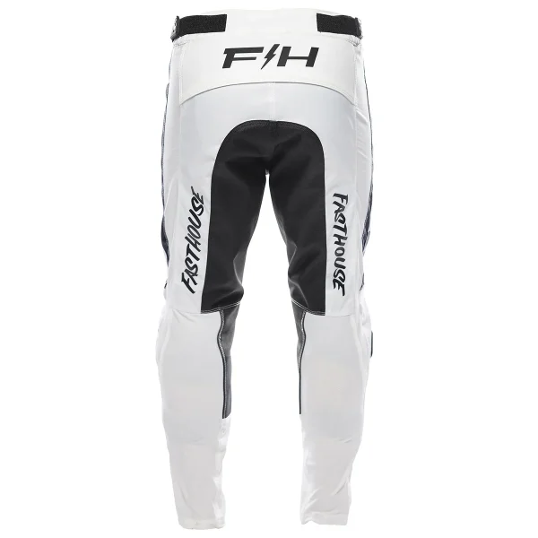Rear View White Fasthouse Men’s Grindhouse Club Motocross Pants