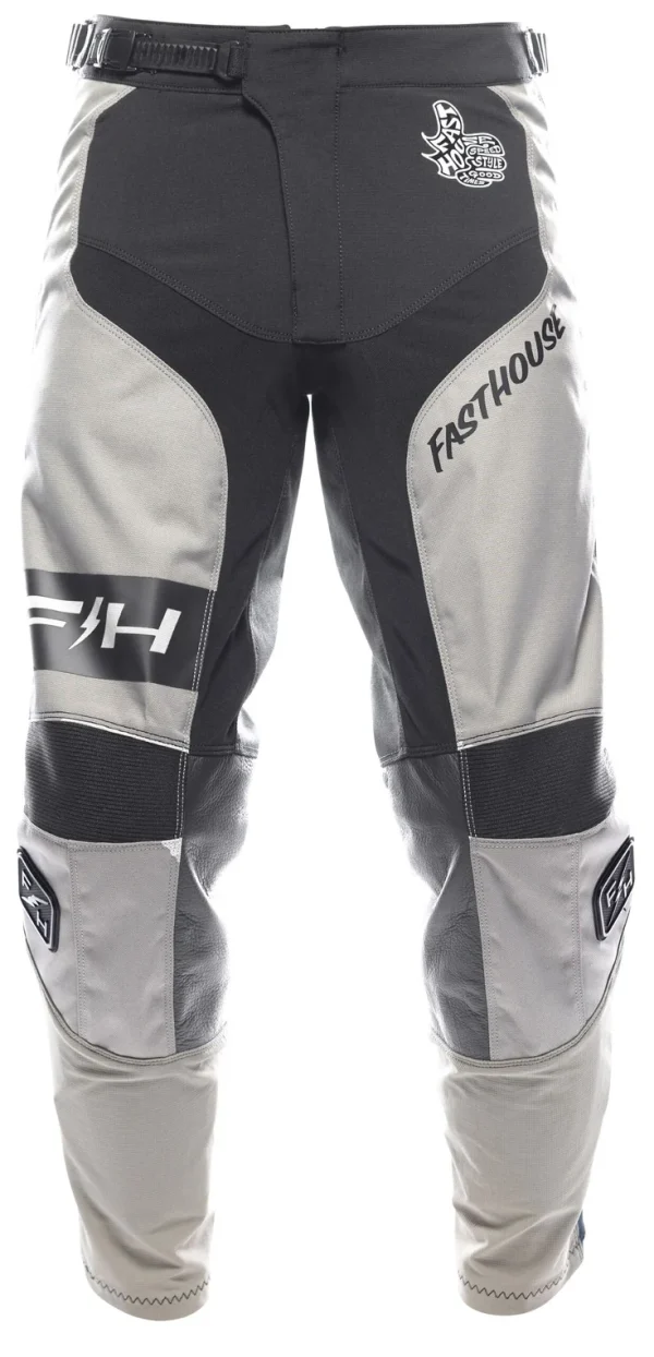 Fasthouse Grindhouse Gray/Teal/black Dirt bike Riding Gear