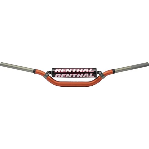 Orange twinwall renthal dirtbike Handlebar 997
