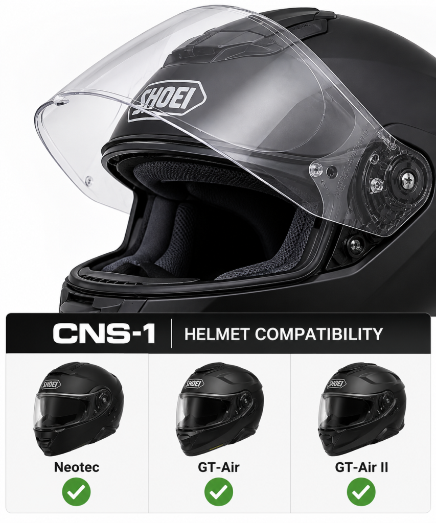 CNS-1 Helmet Compatibility Guide