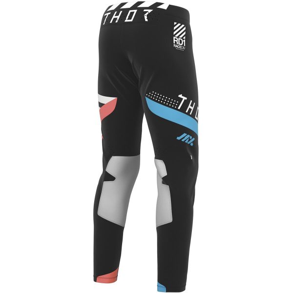 Black Thor Sportmode Synth Off-Road Dirt Bike Riding Pants
