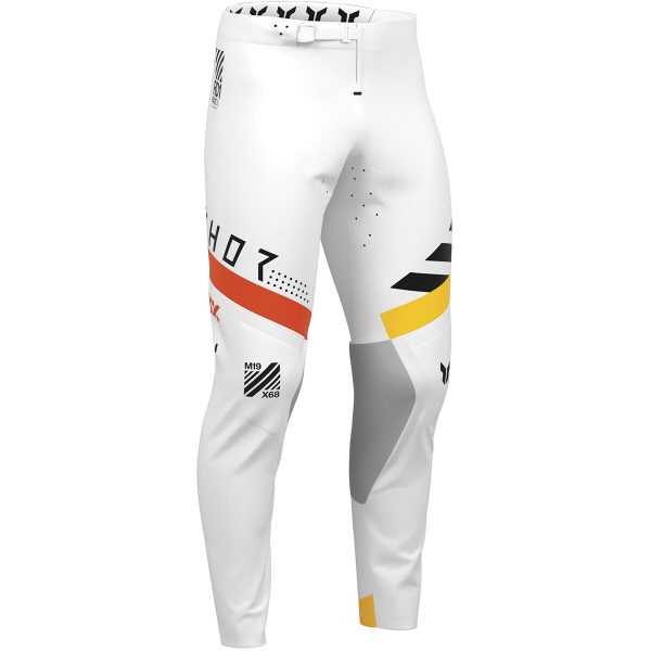 Thor White Sportmode Synth Off-Road Pants